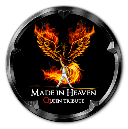 Made in Heaven Queen tribute Official logo